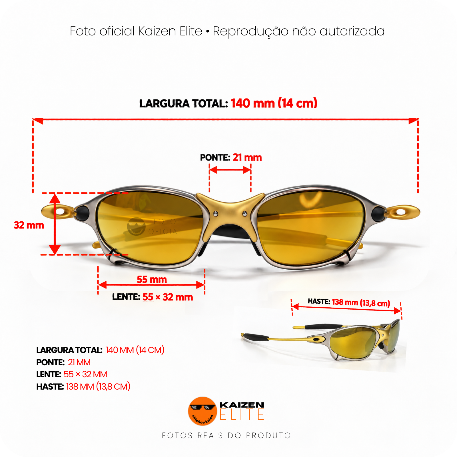 Medidas da Juliet 24K Gold